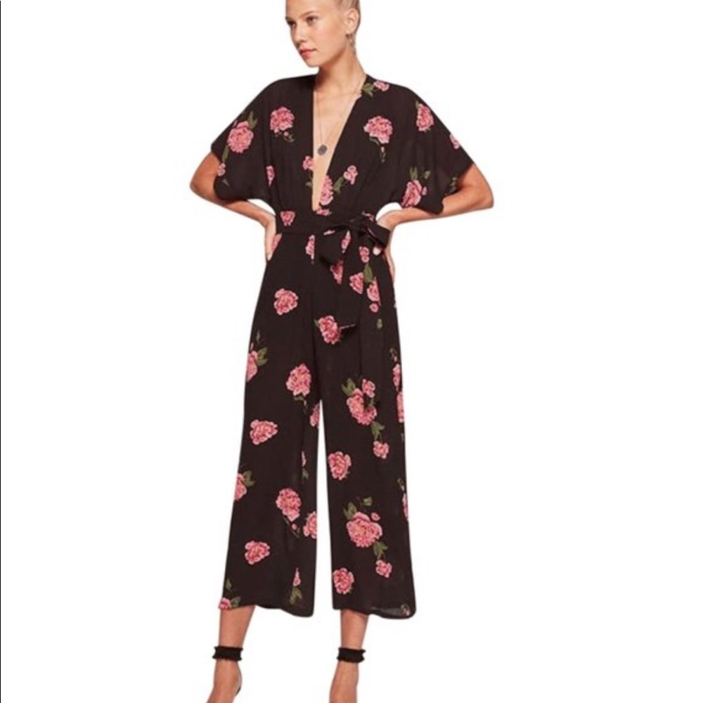 Swiss Miranda Jumpsuit, Reformation, size 6P NEVER WORN
